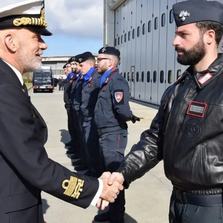 Il Capo di stato maggiore della Difesa in visita ai reparti dei carabinieri che operano in Calabria
