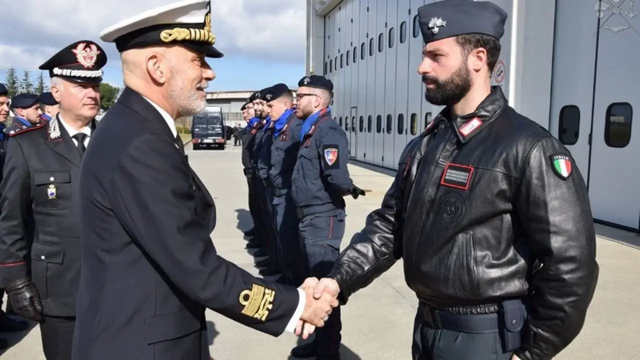 Il Capo di stato maggiore della Difesa in visita ai reparti dei carabinieri che operano in Calabria