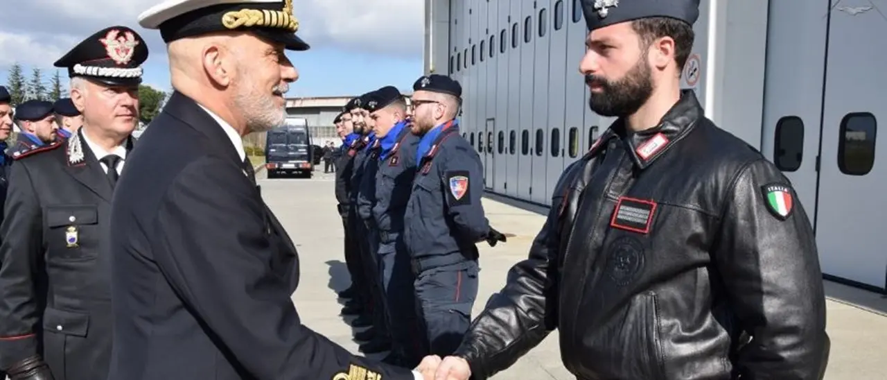Il Capo di stato maggiore della Difesa in visita ai reparti dei carabinieri che operano in Calabria