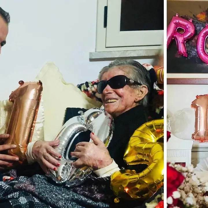 I 105 anni di nonna Rosa: compleanno speciale a Santa Sofia d’Epiro