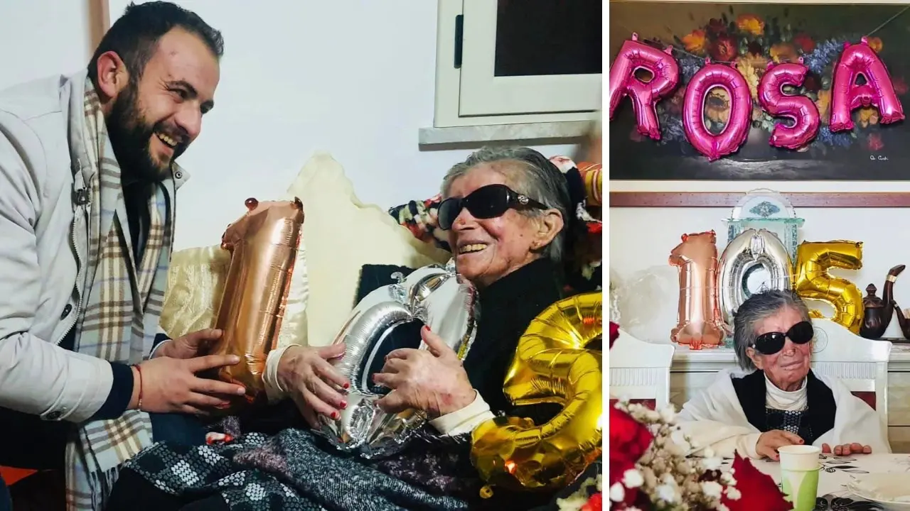 I 105 anni di nonna Rosa: compleanno speciale a Santa Sofia d’Epiro