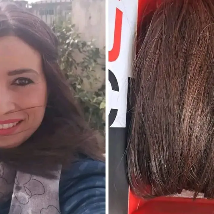 La battaglia di Katia contro il cancro e un gesto d’amore: «Dono la mia parrucca, ora mi sento forte»