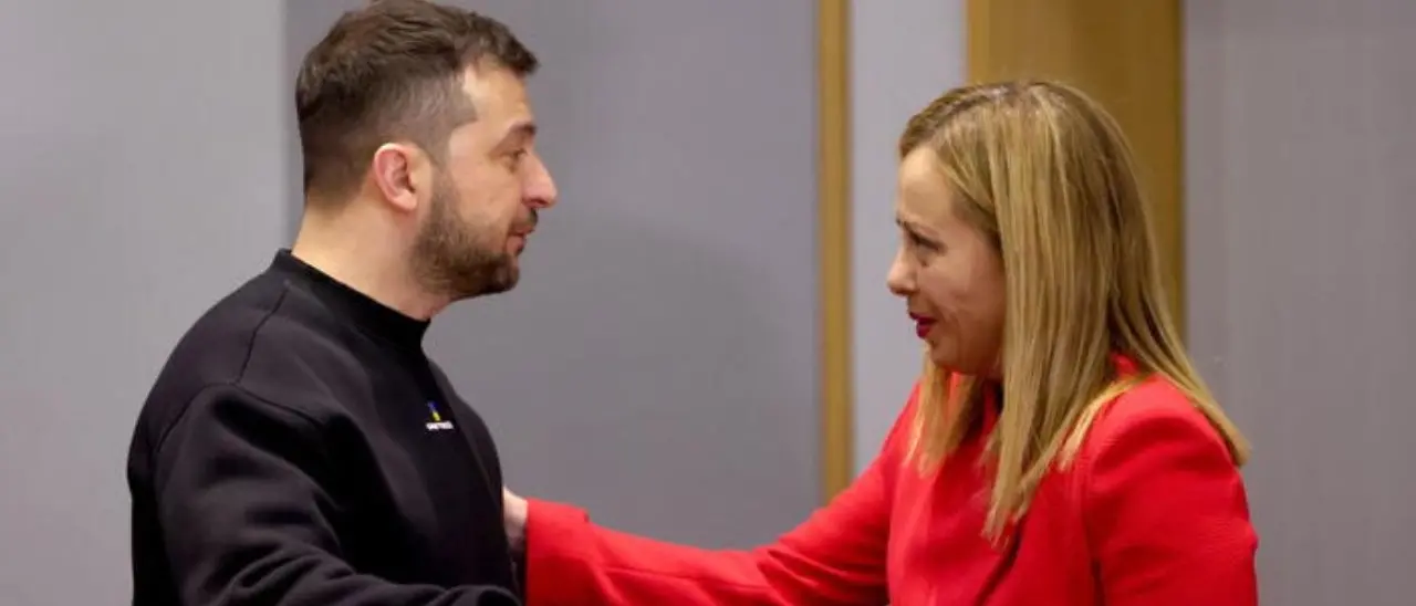 Meloni verso Kiev, Zelensky: «La aspettiamo, grazie Italia per gli aiuti»