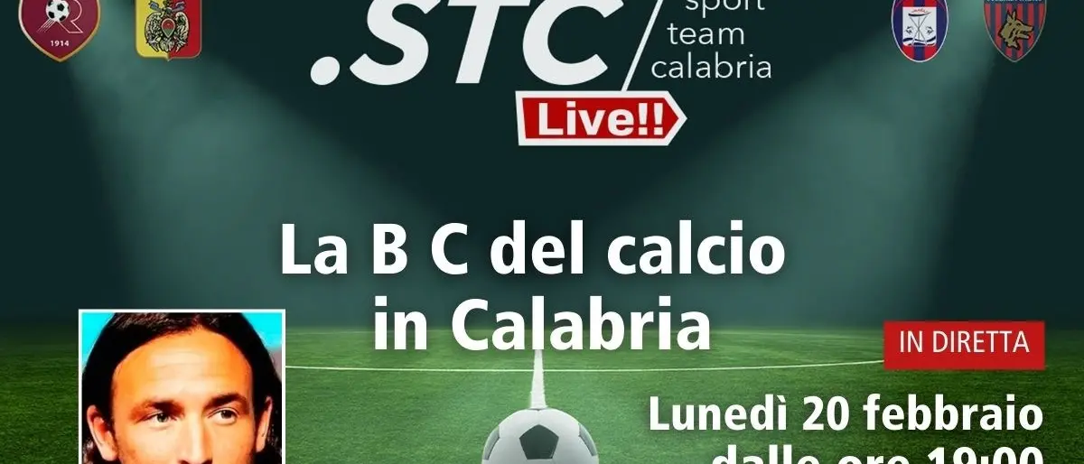 Torna la B C del calcio in Calabria, in diretta su LaC News24 alle 19