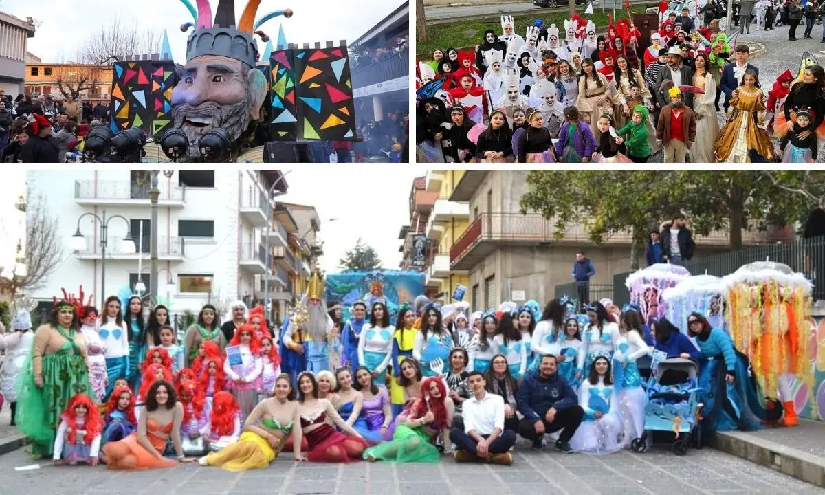 A San Calogero un “Carnevale da favola”: centinaia di maschere sfilano per le vie del centro