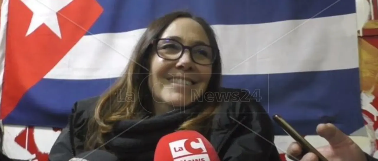 Da Cuba alla Calabria, in visita a Rende Mariella Castro: «I nostri medici? Un modo per ringraziare l’Italia»