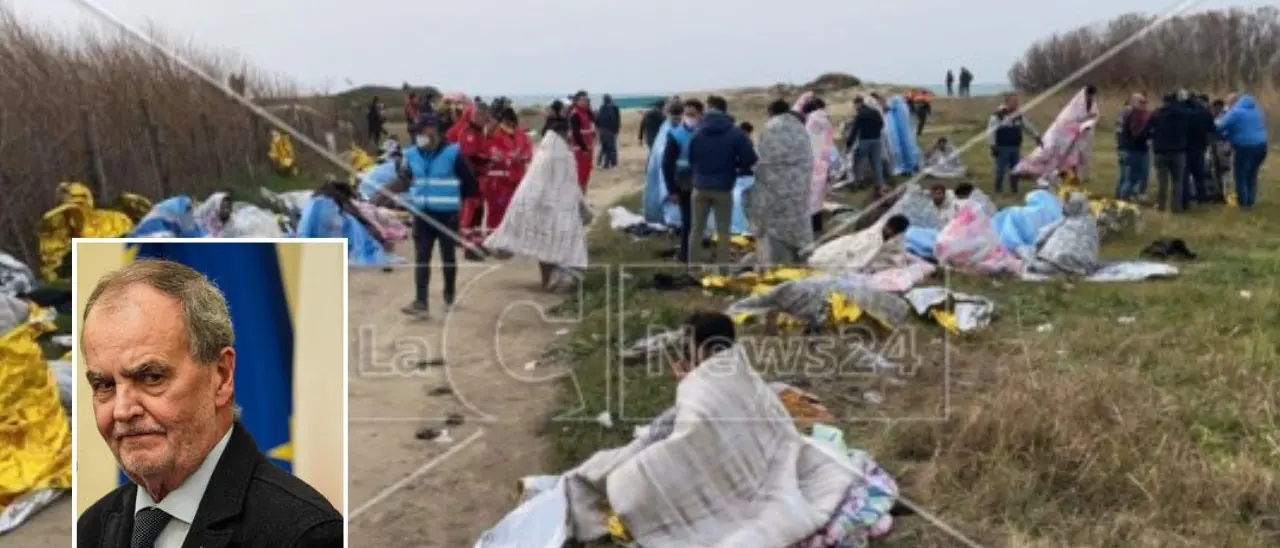 Naufragio a Crotone, Calderoli (Lega): «Rabbia per chi ha messo in mare questo barcone»