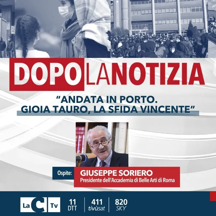 La sfida vinta del porto di Gioia Tauro, se ne parlerà oggi a Dopo la notizia con Giuseppe Soriero