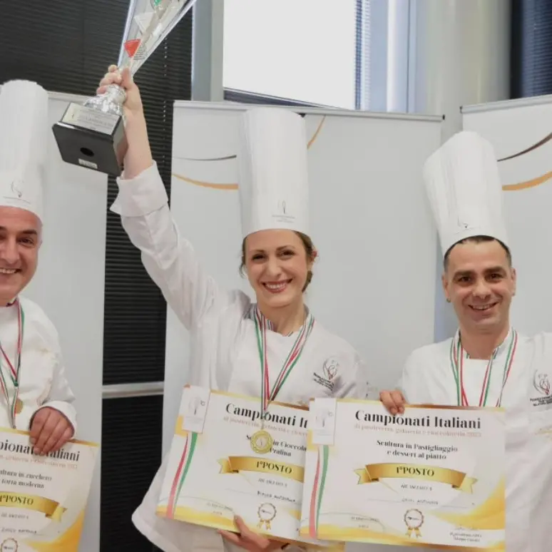 Il calabrese Zucco vince l’oro ai Campionati italiani di pasticceria