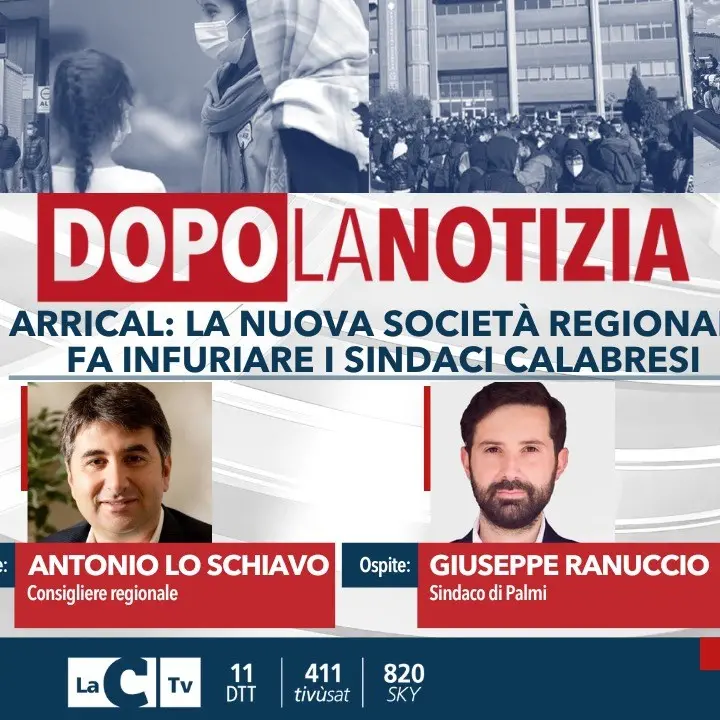 Servizio idrico: la nuova società Arrical fa infuriare i sindaci calabresi. Ne parleremo oggi a Dopo la Notizia