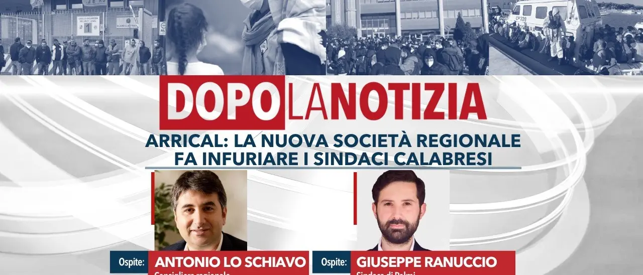 Servizio idrico: la nuova società Arrical fa infuriare i sindaci calabresi. Ne parleremo oggi a Dopo la Notizia