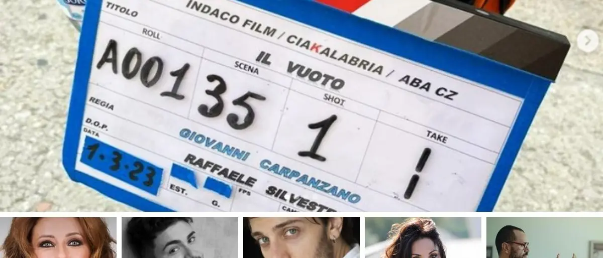 A Tropea partono le riprese del film “Il vuoto”, nel cast anche la cabarettista e attrice Valentina Persia