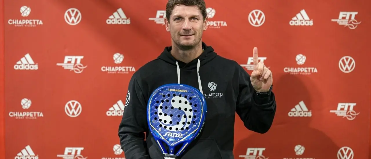 A Rende ecco il re del padel: tutti a lezione da Cristian Calneggia