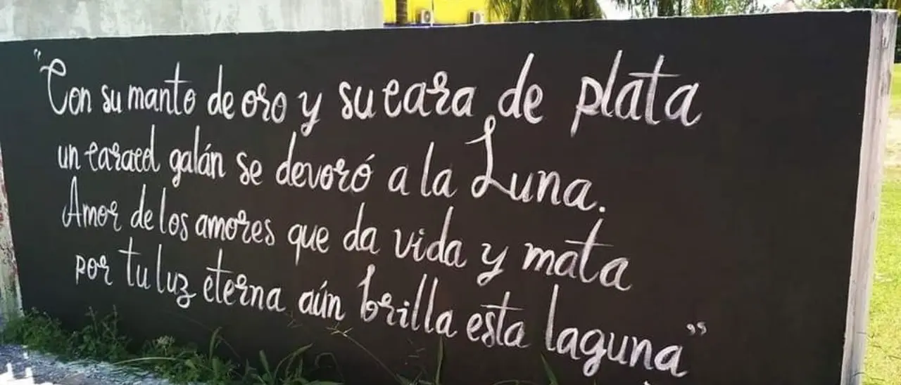 I versi del giovane poeta calabrese Daniel Cundari sui muri in Messico e Germania