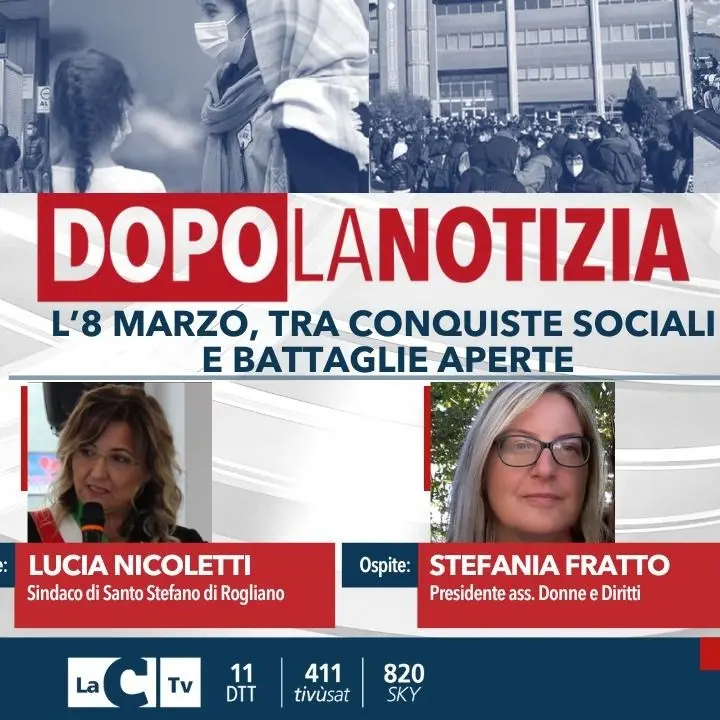 Festa della donna, tra conquiste sociali e battaglie aperte: ne parleremo oggi alle14.30 a Dopo la Notizia