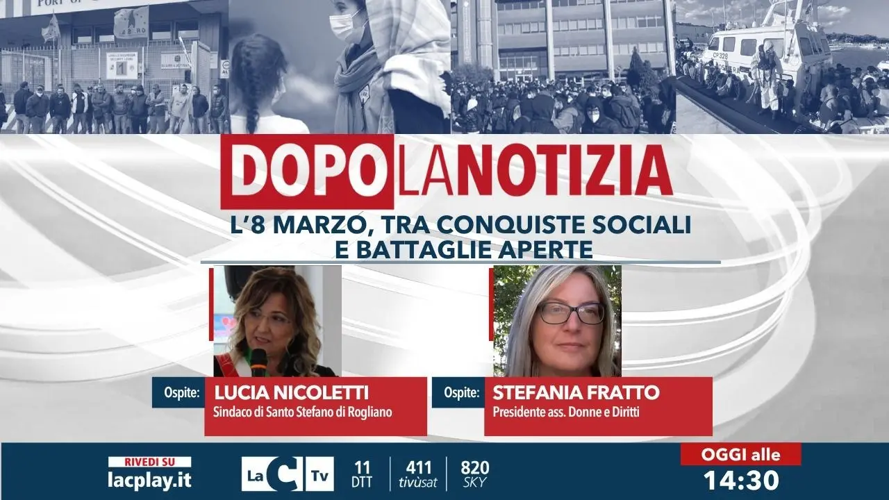 Festa della donna, tra conquiste sociali e battaglie aperte: ne parleremo oggi alle14.30 a Dopo la Notizia