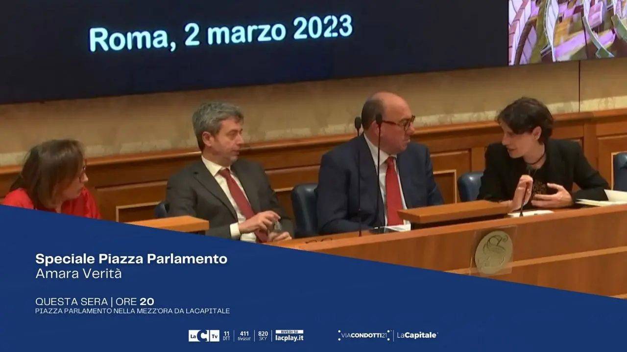 Carlo Guccione e la sua “Amara verità” nella puntata speciale di Piazza Parlamento