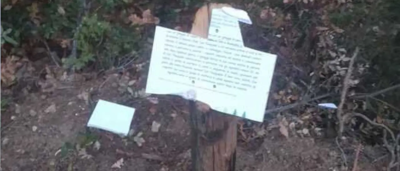 Vandali in azione a Sersale: danneggiato il giardino etnobotanico di Monte Crozze