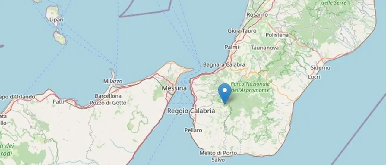 Terremoto nel Reggino, scossa di magnitudo 3.5 a Santo Stefano in Aspromonte