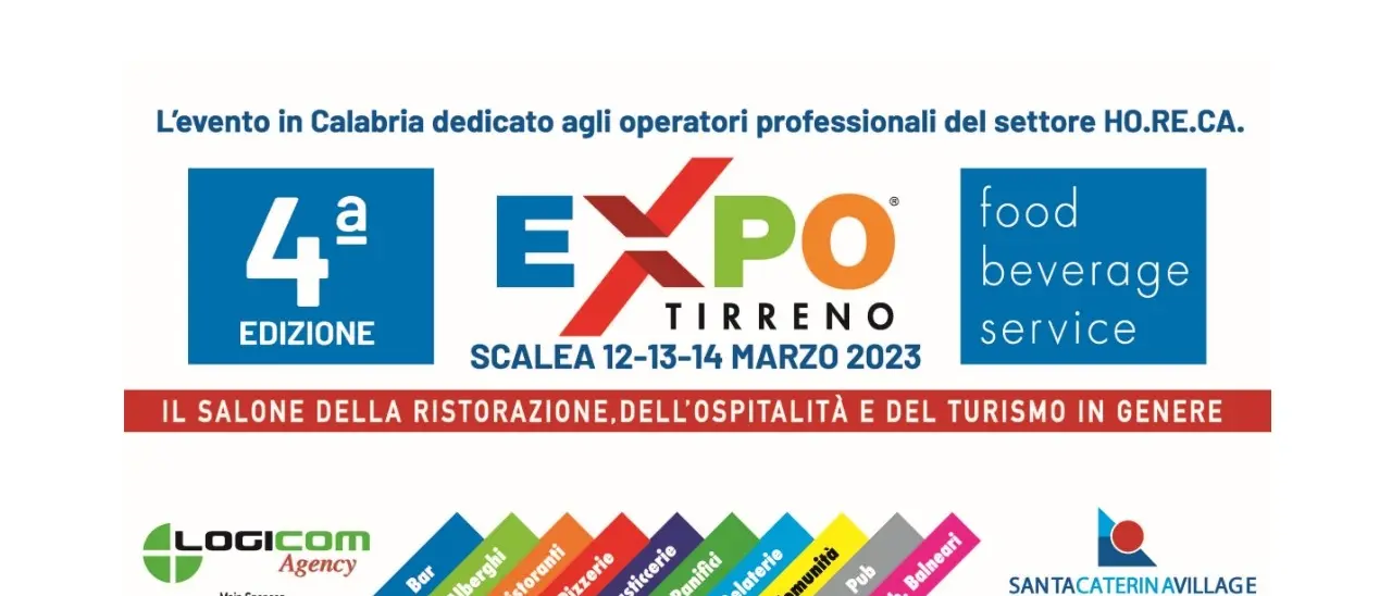 Expo Tirreno 2023, dal 12 al 14 marzo prende il via a Scalea la quarta edizione