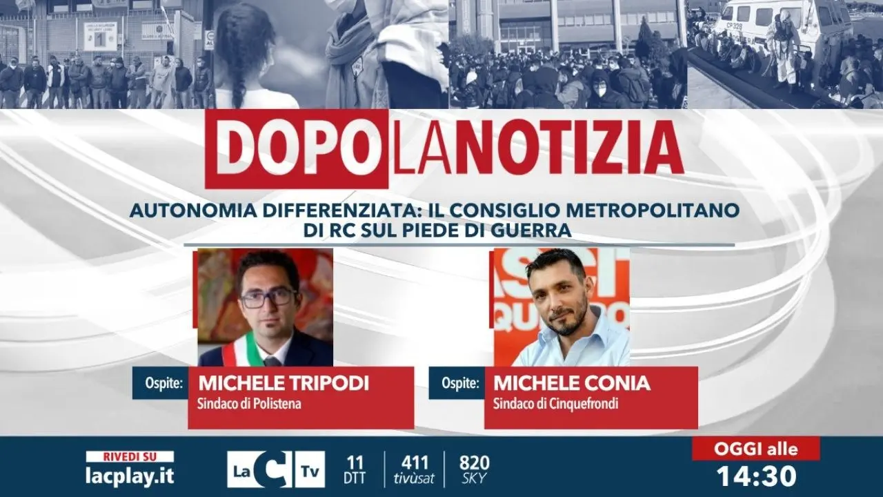 Autonomia differenziata, 35 sindaci dell’area metropolitana di Reggio sul piede di guerra. Ne parleremo a Dopo la Notizia