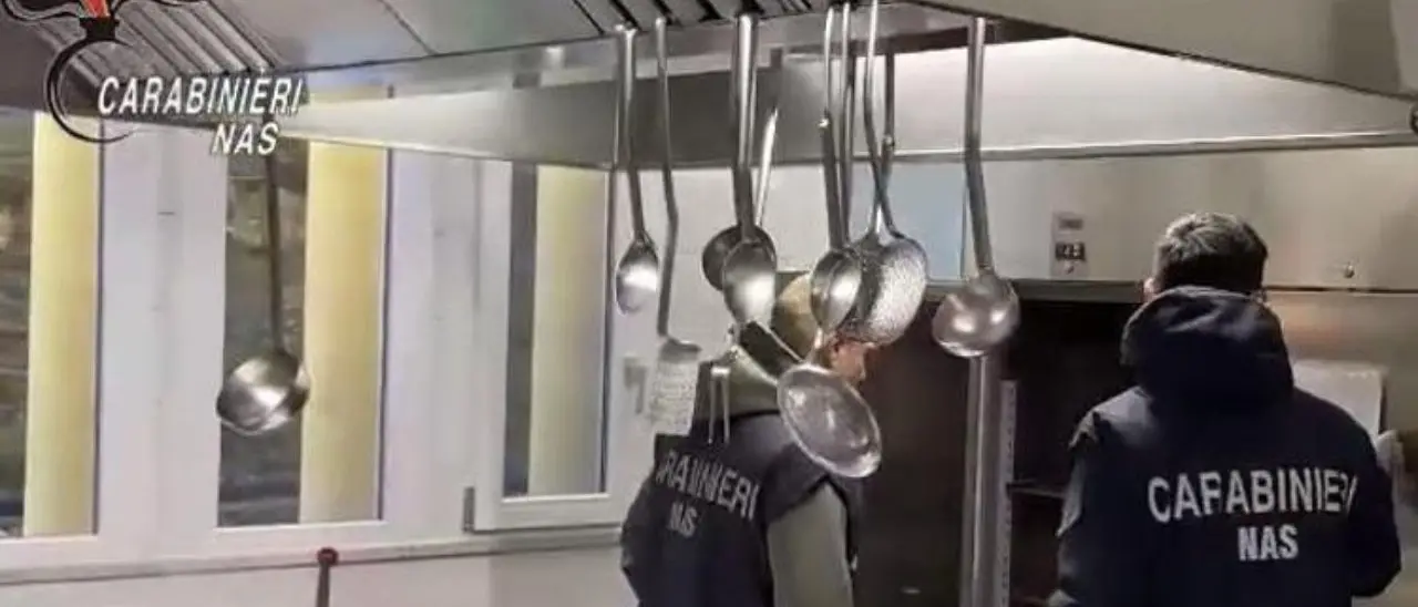 Alimenti scaduti o mal conservati e persino una pasta e patate senza... patate: blitz dei Nas nelle mense scolastiche