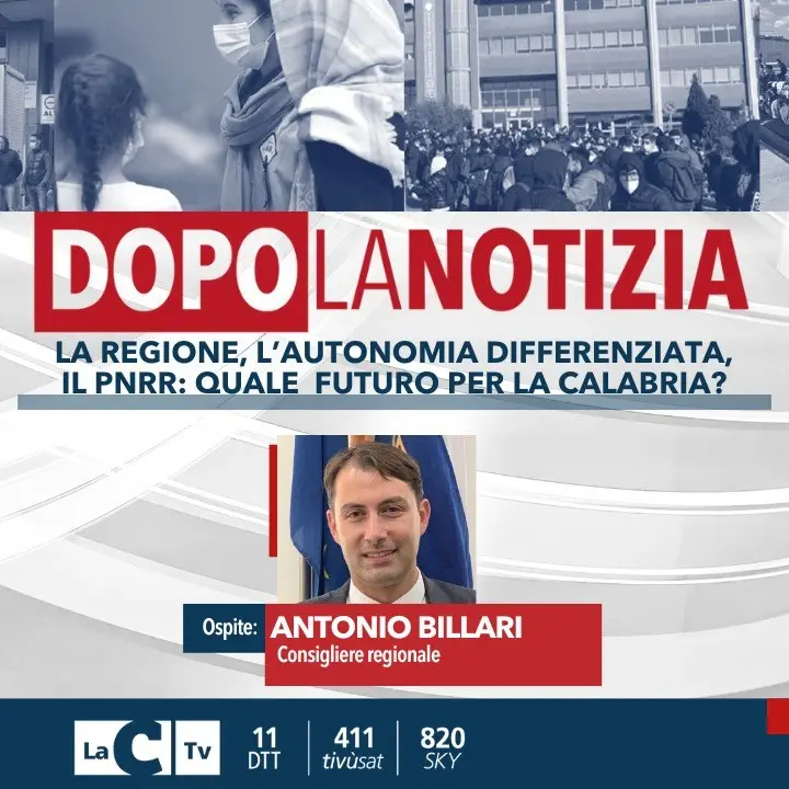 Autonomia differenziata, Sanità e Pnrr: quale futuro per la Calabria? Ne parleremo oggi a Dopo la Notizia
