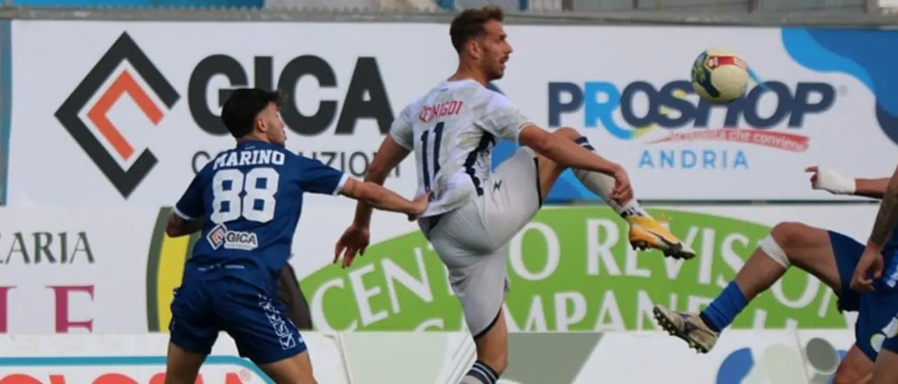 “Pareggite” Crotone: gli squali soffrono in casa della Fidelis Andria e non vanno oltre lo 0-0