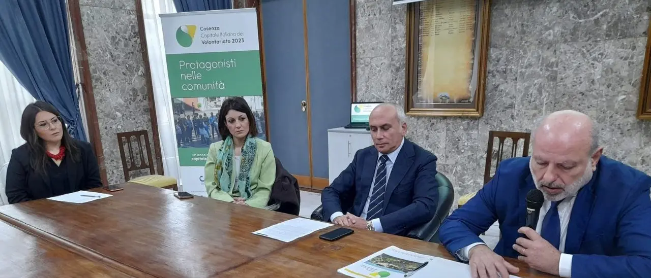 Al via Cosenza Capitale Italiana Volontariato 2023: un anno di iniziative ed eventi