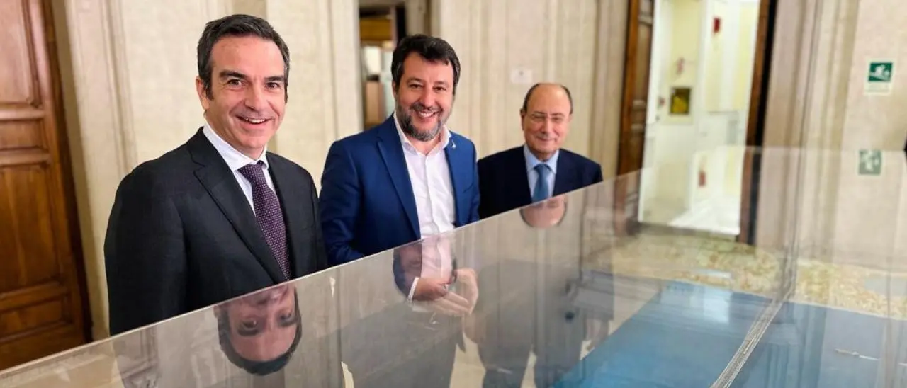 Occhiuto incontra Salvini: «Sul tavolo Ponte sullo Stretto, Autostrada A2 e Statale 106»