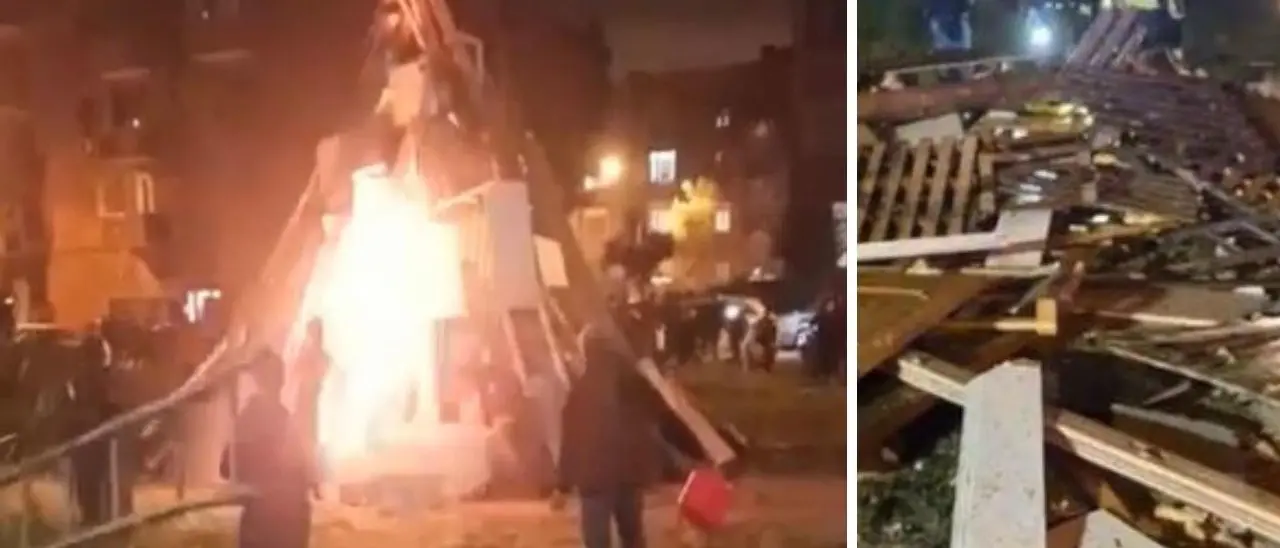 Tragedia sfiorata a Taranto: esplode un falò, diversi feriti tra cui alcuni minorenni