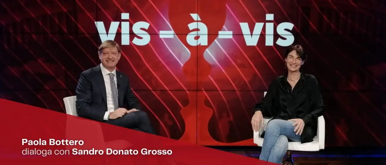 Dalla giudiziaria allo sport sempre con il sorriso, Sandro Donato Grosso ospite questa sera di Vis-à-Vis