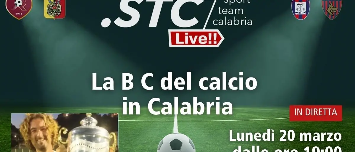 Torna la B C del calcio in Calabria, appuntamento in diretta alle 19 su LaC News24