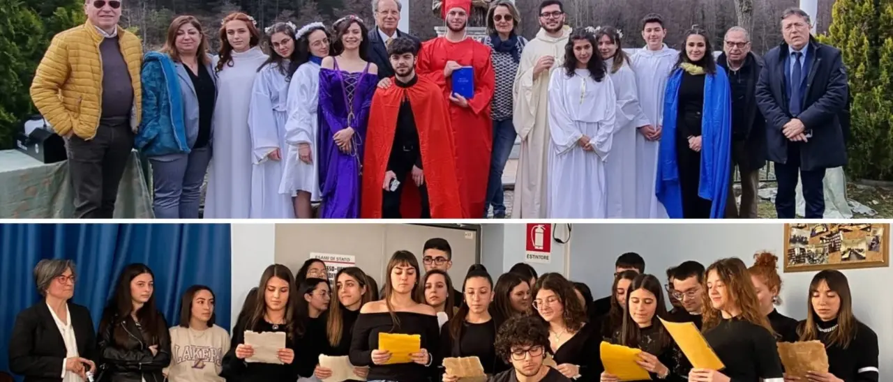 Dantedì, a San Giovanni in Fiore gli studenti delle scuole superiori celebrano il Sommo Poeta
