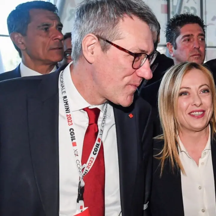 Giorgia Meloni al Congresso della Cgil, atto rivoluzionario della Premier o semplice bravata di Landini?