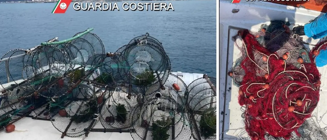 Pesca illegale, a Vibo controlli a tappeto della Guardia costiera: sequestri e sanzioni per 6mila euro