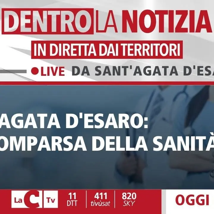 La scomparsa della sanità nel territorio dell’Esaro, Dentro la notizia in collegamento da Sant’Agata