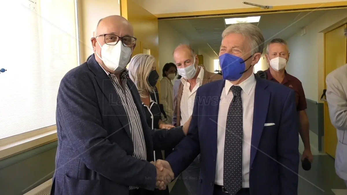 Integrazione tra ospedali a Catanzaro, il presidente mette i due commissari al lavoro per evitare paralisi amministrative