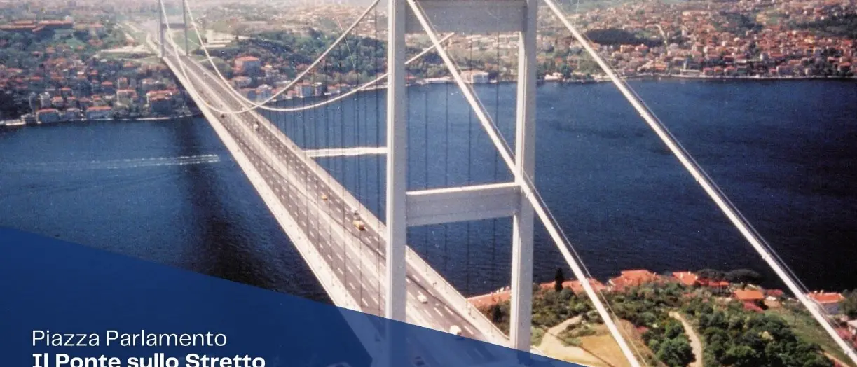 Ponte sullo Stretto, una sfida necessaria: focus questa sera in una puntata speciale di Piazza Parlamento