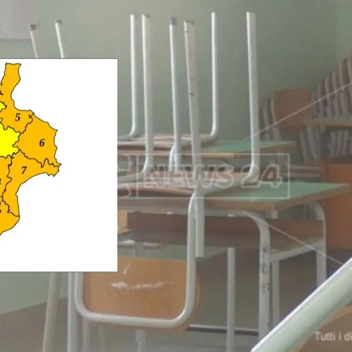 Scuole chiuse in Calabria per l‘allerta meteo: ecco dove