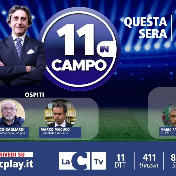 L’allenatore Franco Gagliardi tra gli ospiti di “11 in campo”: nuova puntata oggi alle 21 su LaC Tv
