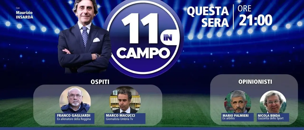 L’allenatore Franco Gagliardi tra gli ospiti di “11 in campo”: nuova puntata oggi alle 21 su LaC Tv