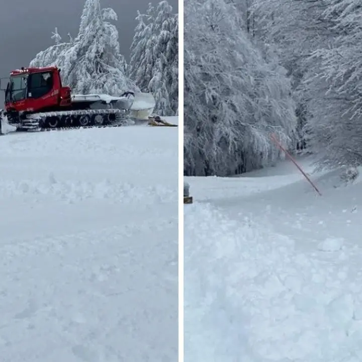 In Sila a Pasqua si scia: tanta neve e impianti di Lorica aperti fino a lunedì