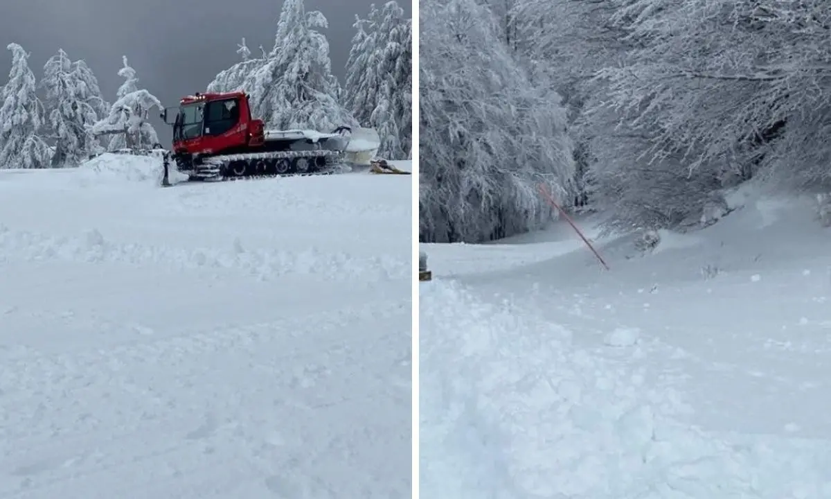 In Sila a Pasqua si scia: tanta neve e impianti di Lorica aperti fino a lunedì