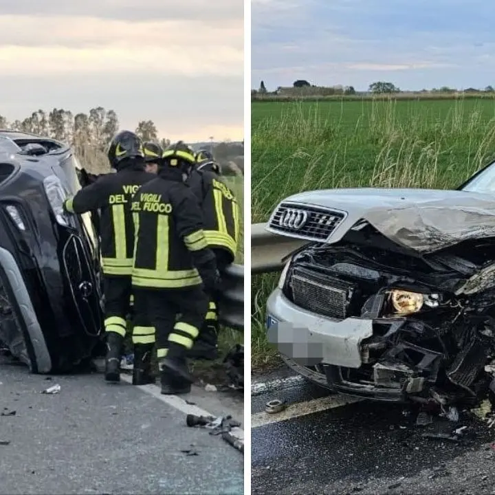 Incidente sulla statale 106 nel Crotonese: tre feriti nello scontro tra due auto
