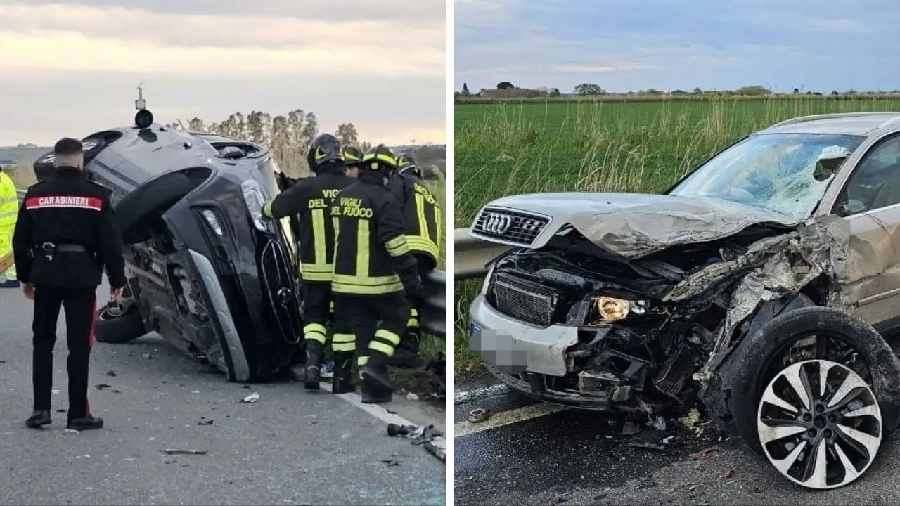 Incidente sulla statale 106 nel Crotonese: tre feriti nello scontro tra due auto