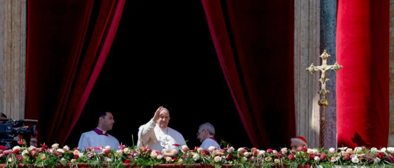Pasqua, Papa Francesco: «Pace in Ucraina, preoccupato per la Terra Santa»