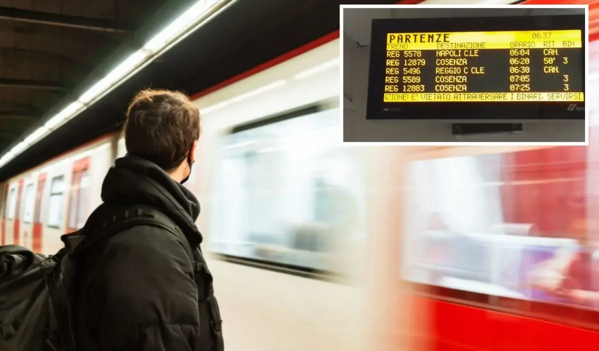 Problemi tecnici lungo la linea ferroviaria cosentina: treni cancellati, ritardi e disagi per i pendolari