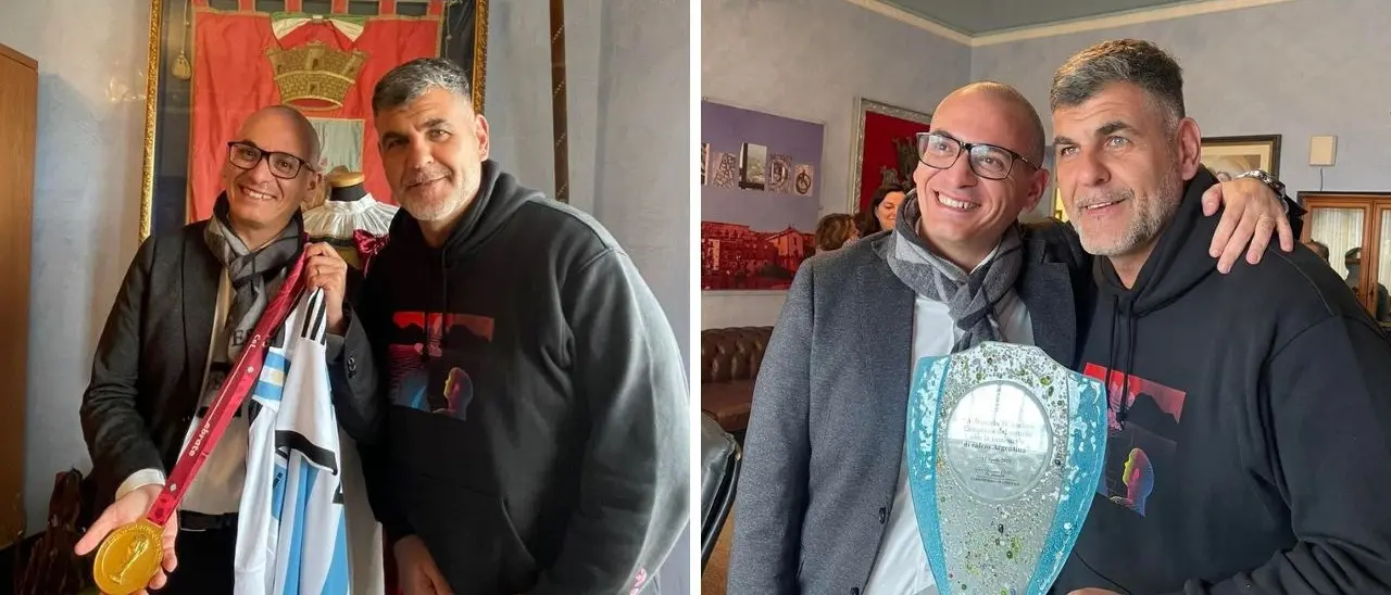 Marcello D‘Andrea, il fisioterapista personale di Messi e dell’Argentina torna nella sua Fuscaldo