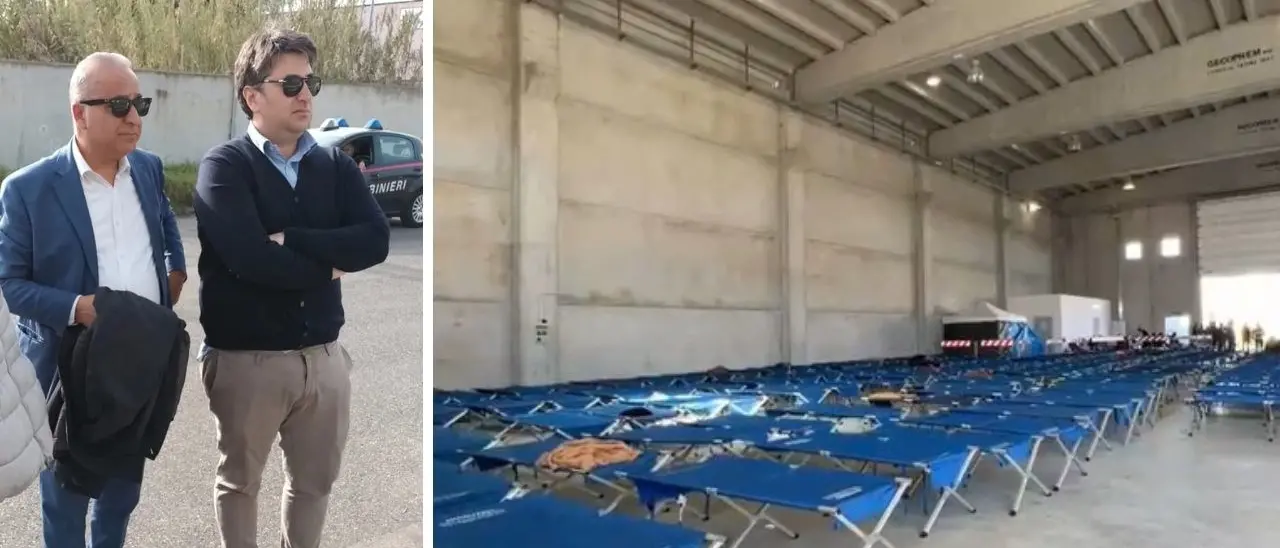 Porto Salvo, Lo Schiavo e Mammoliti in visita al centro che accoglie i migranti arrivati a Vibo Marina